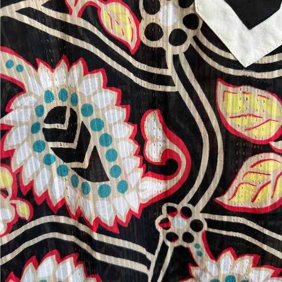 Tommy Hilfiger Paisley Tunic summer top - Picture 3 of 7